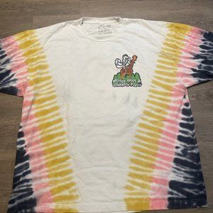 Tye Dye Giraffe Shirt Size XXXL